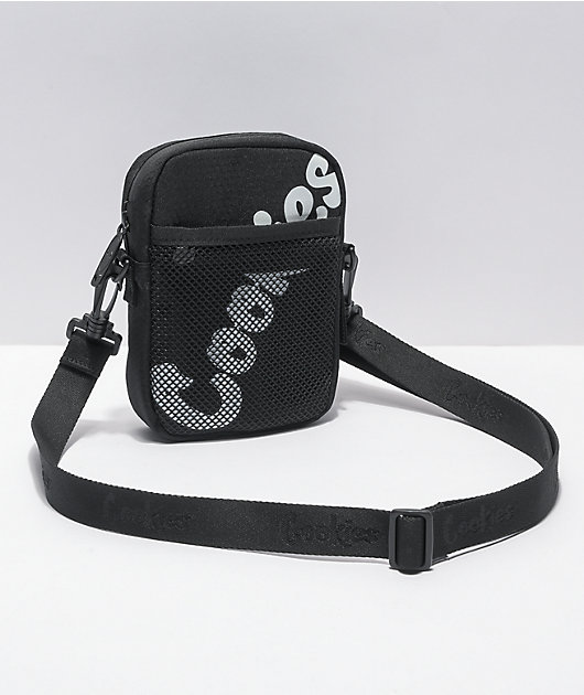 Cookies Layers Smell Proof Black Crossbody Bag