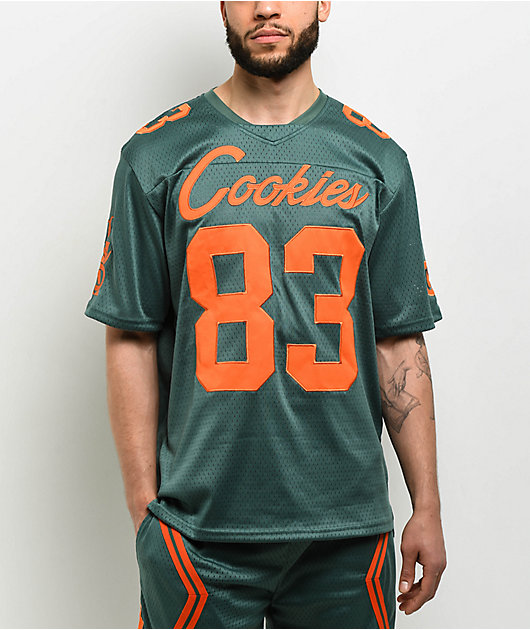 Cookies Legacy Green Football Jersey | Zumiez