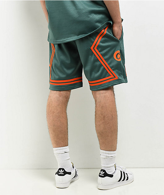 Cookies Legacy Green Mesh Shorts