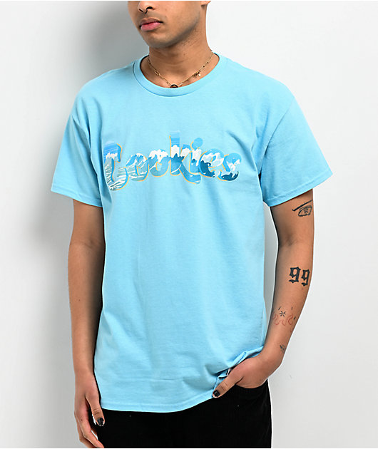 Cookies Life's A Beach Blue T-Shirt Zumiez