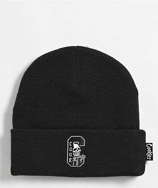 Cookies Livewire C-Skull Black Beanie | Zumiez Cookies Livewire C-Skull Black Beanie | Zumiez
