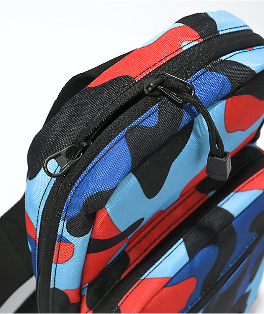 Cookies Noir Bolso cruzado a prueba de olores con camuflaje azul