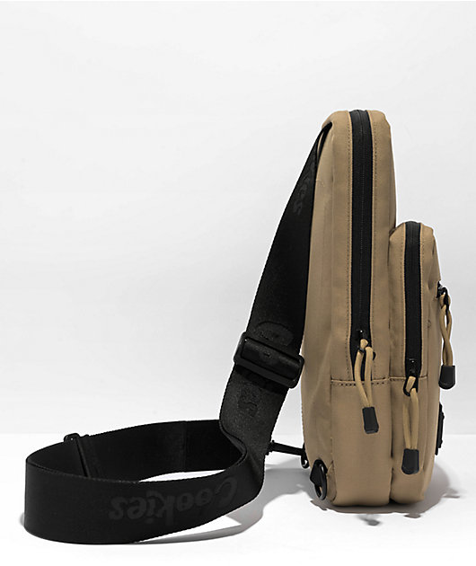 Cookies Noir Tan Smell Proof Crossbody Bag