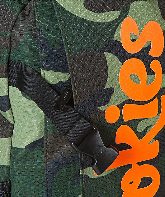 Cookies Non-Standard Green Camo Ripstop Smellproof Backpack