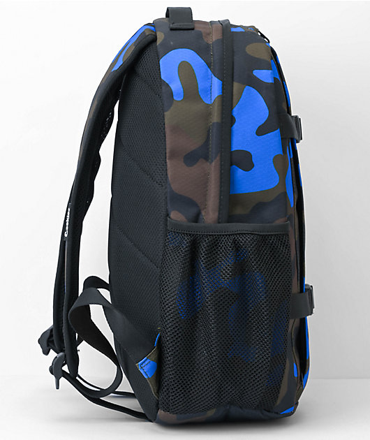 Cookies NonStandard Nylon Ripstop Blue Camo Backpack