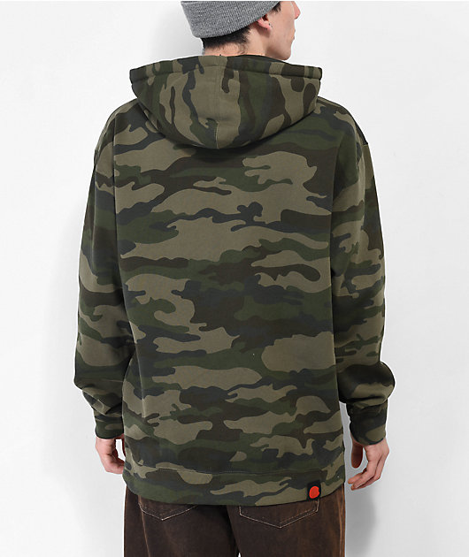 Cookies OG Mint Camo & Orange Hoodie | Zumiez