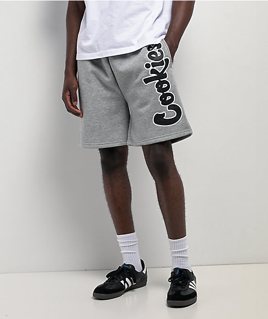 Cookies OG Mint Logo Grey Sweat Shorts