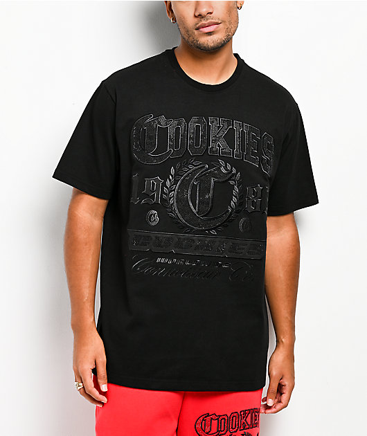 Cookies Paradise Stone Black T-Shirt | Zumiez