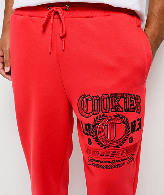 Cookies Paradise Stone Red Sweatpants