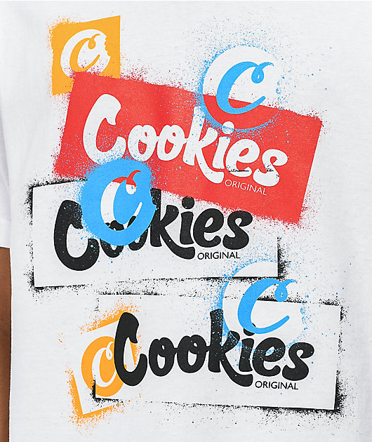 Cookies Posted White T-Shirt