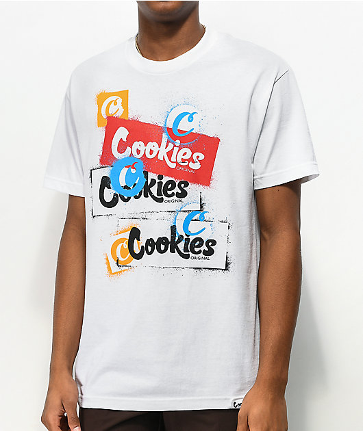 Cookies Posted White T-Shirt