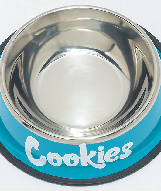 Cookies Powder Blue Dog Bowl