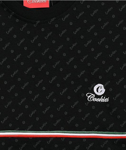 Cookies Presido Black Knit T-Shirt