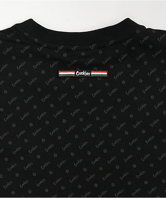Cookies Presido Black Knit T-Shirt