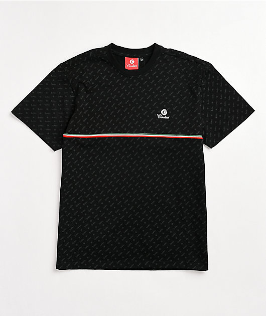 Cookies Presido Black Knit T-Shirt