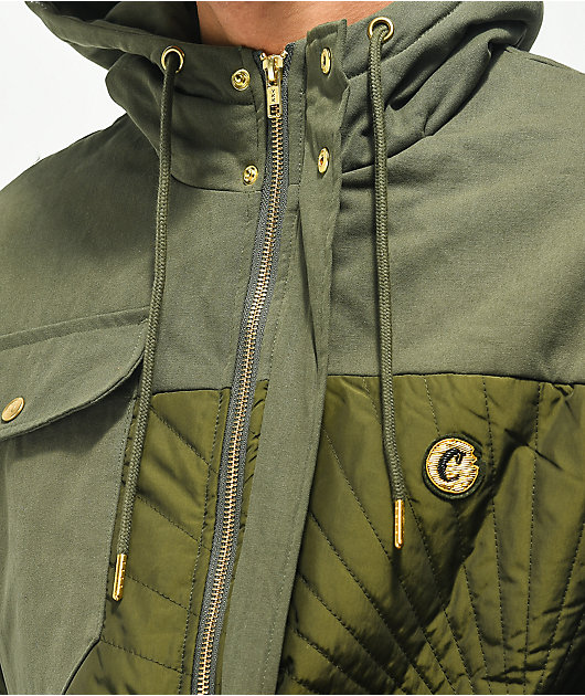 hooded blouson