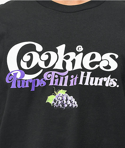 Cookies Purps Till It Hurts Black T-Shirt
