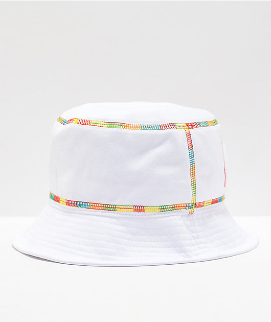 Cookies Pushin' Weight White Bucket Hat