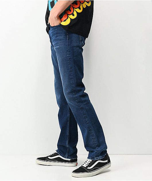 Cookies Relaxed Fit Blue Denim Jeans