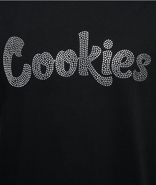 Cookies Rhinestone OG Mint Black T-Shirt