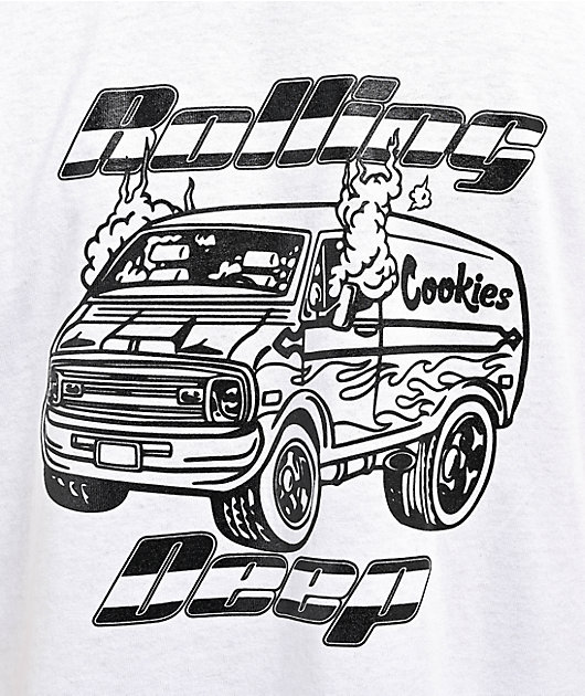 Cookies Rolling Deep White T-Shirt