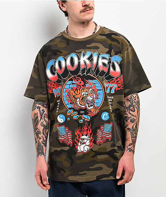 Cookies Seed And Supply Camo T-Shirt