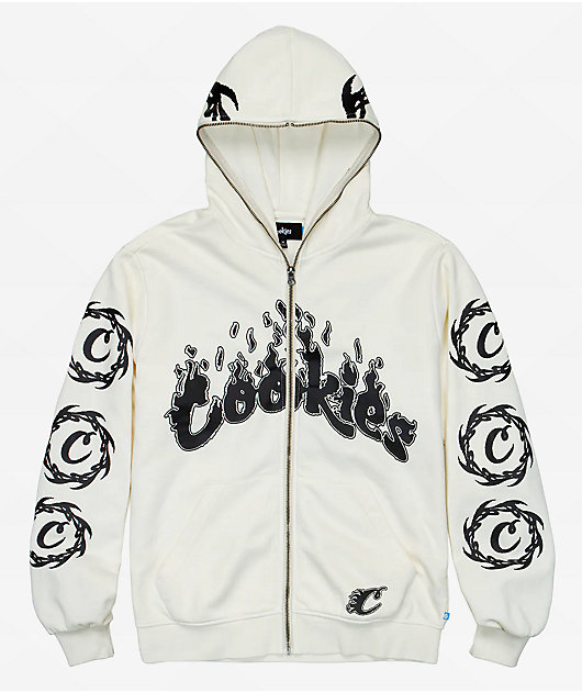 Cookies Slow Burn Pigment Full Zip Hoodie