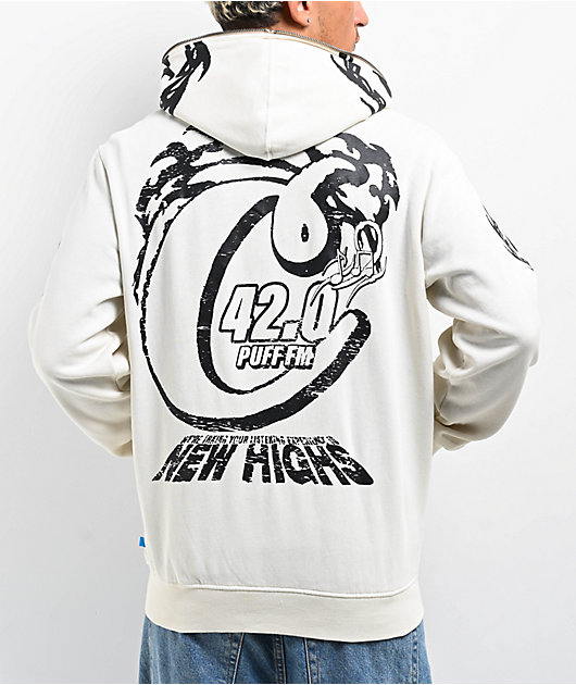 トップス cookies 8ball pig dyed zip hoodie Stüssy: Men's 8 Ball Pig. Dyed Zip Hoodie (Olive) | DSMNY E-SHOP