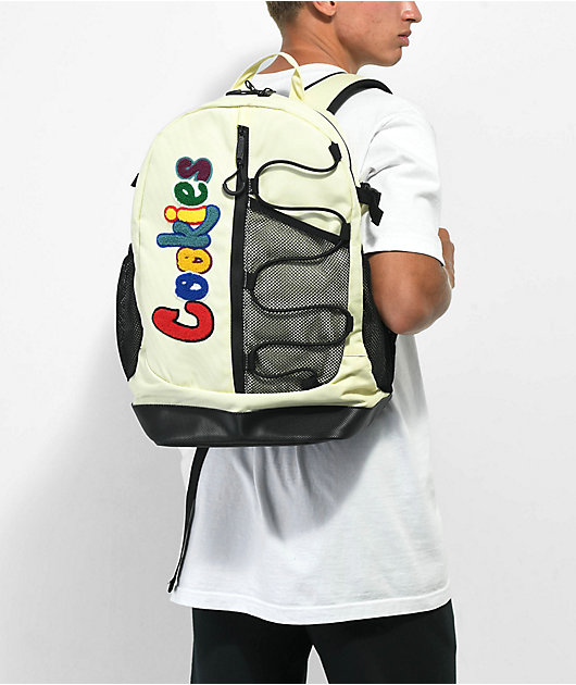 Cookies Smell Proof Bungee Cream Backpack