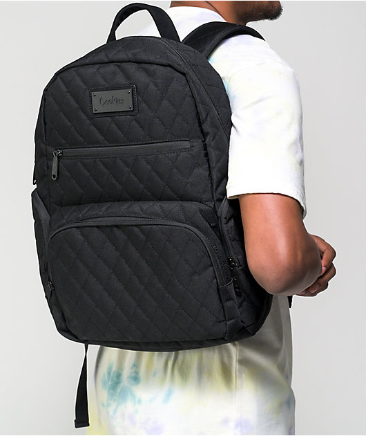 Cookies Smell Proof V4 Quilted Black Backpack