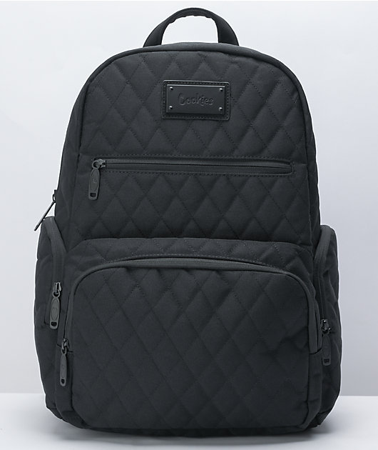 Cookies Smell Proof V4 Quilted Black Backpack