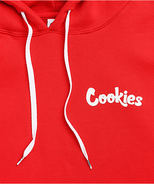 Cookies Smoke With Us Red Hoodie 