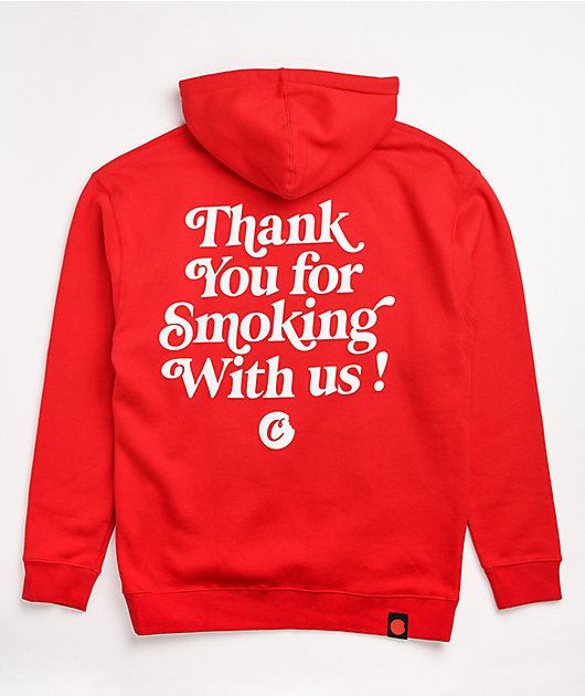 Cookies “Thank You For newest Smoking With Us” Hoodie