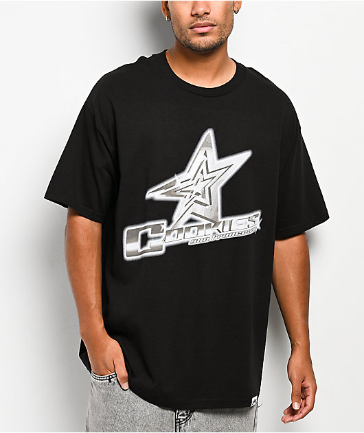 Cookies Starshine Black T-Shirt | Zumiez
