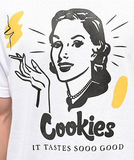 Cookies Taste so Good camiseta blanca