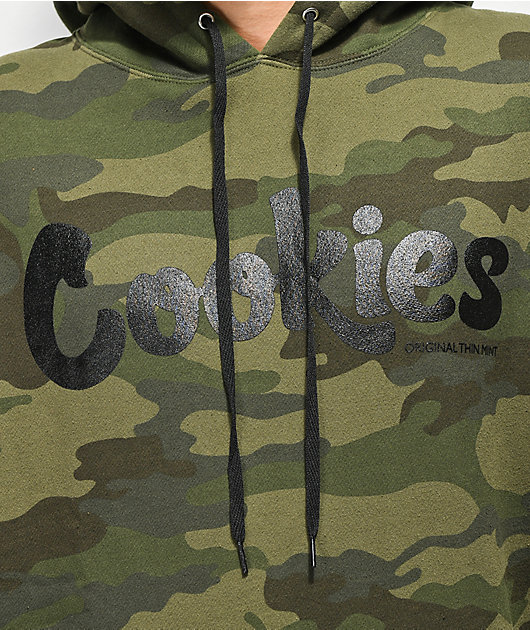 camo cookies hoodie