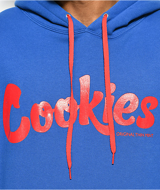 blue cookies hoodie