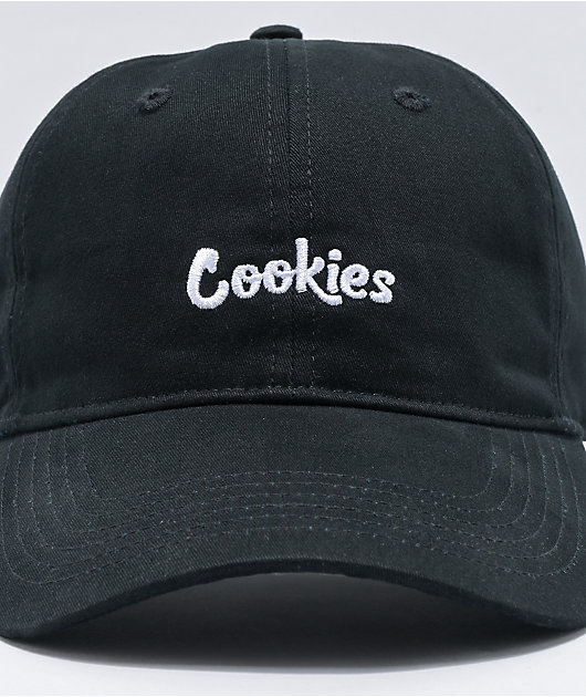 Cookies Thin Mint gorra negra y blanca