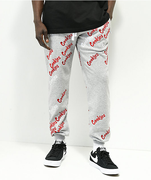 パンツ cookies Cookies Triple Beam Grey Sweatpants | Zumiez