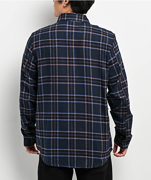 Cookies Triumph Navy Blue Flannel Shirt | Zumiez