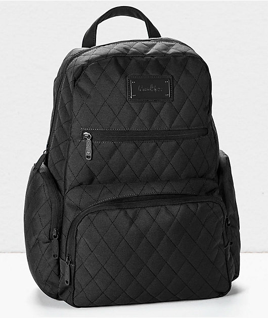 Cookies V4 Smell Proof Black Quilted Backpack