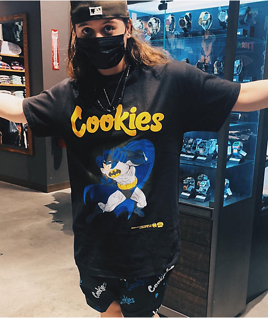 Cookies x Batman Joker Black T-Shirt
