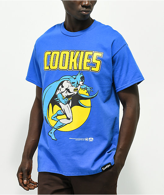 Cookies x Batman Defender camiseta azul