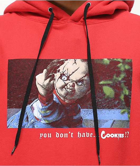 chucky cookies hoodie