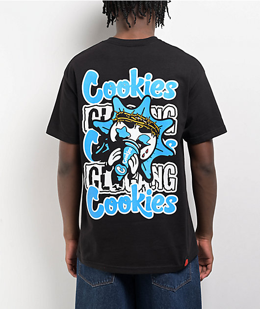 glo gang cookies コラボ Cookies x Glo Gang Sun C Bite Black Zip Hoodie | Zumiez