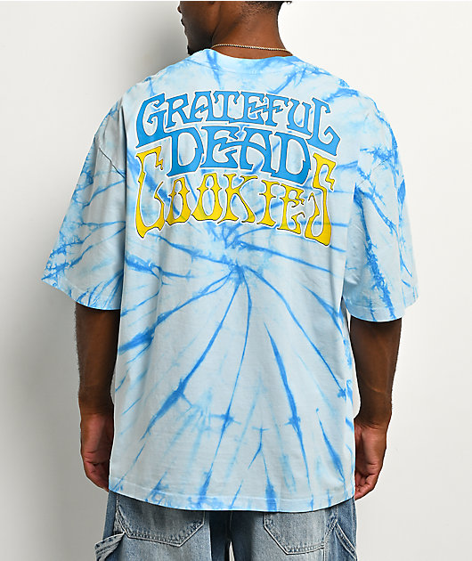 Cookies x Grateful Dead Bear Blue Tie Dye T-Shirt