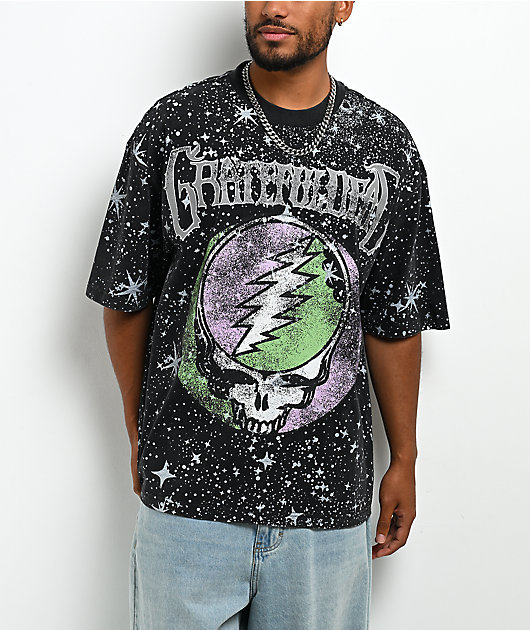 Cookies x Grateful Dead Galaxy Vintage Black T-Shirt