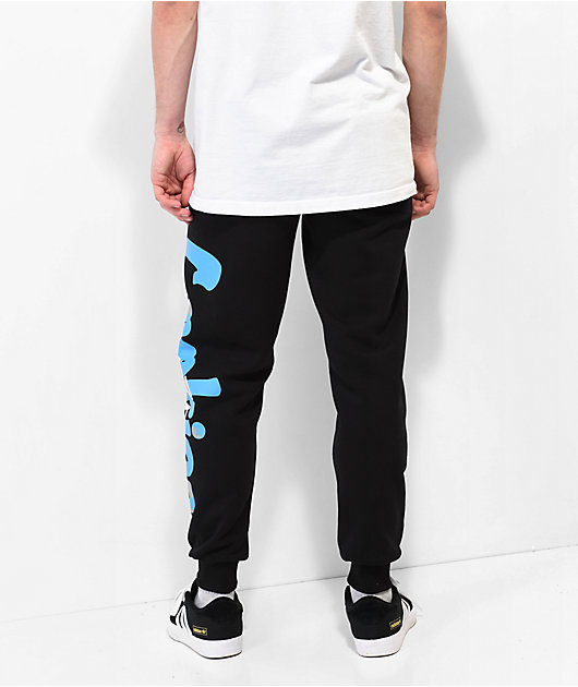 Cookies x OTX BOYZ Graffiti Paint Black Sweatpants | Zumiez