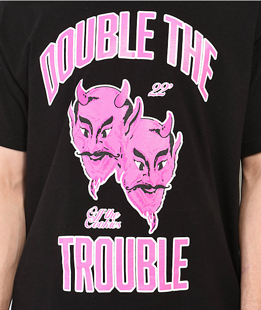 Cookies x OTXBOYZ Double Trouble Black T-Shirt