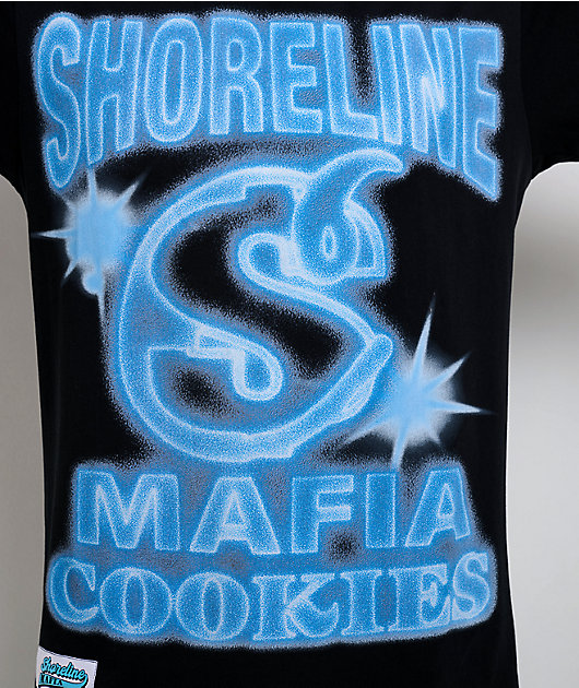 Cookies x Shoreline Mafia Air It Out Black T-Shirt